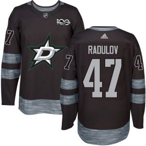 Herren Dallas Stars Eishockey Trikot Alexander Radulov #47 Authentic Schwarz 1917-2017 100th Anniversary